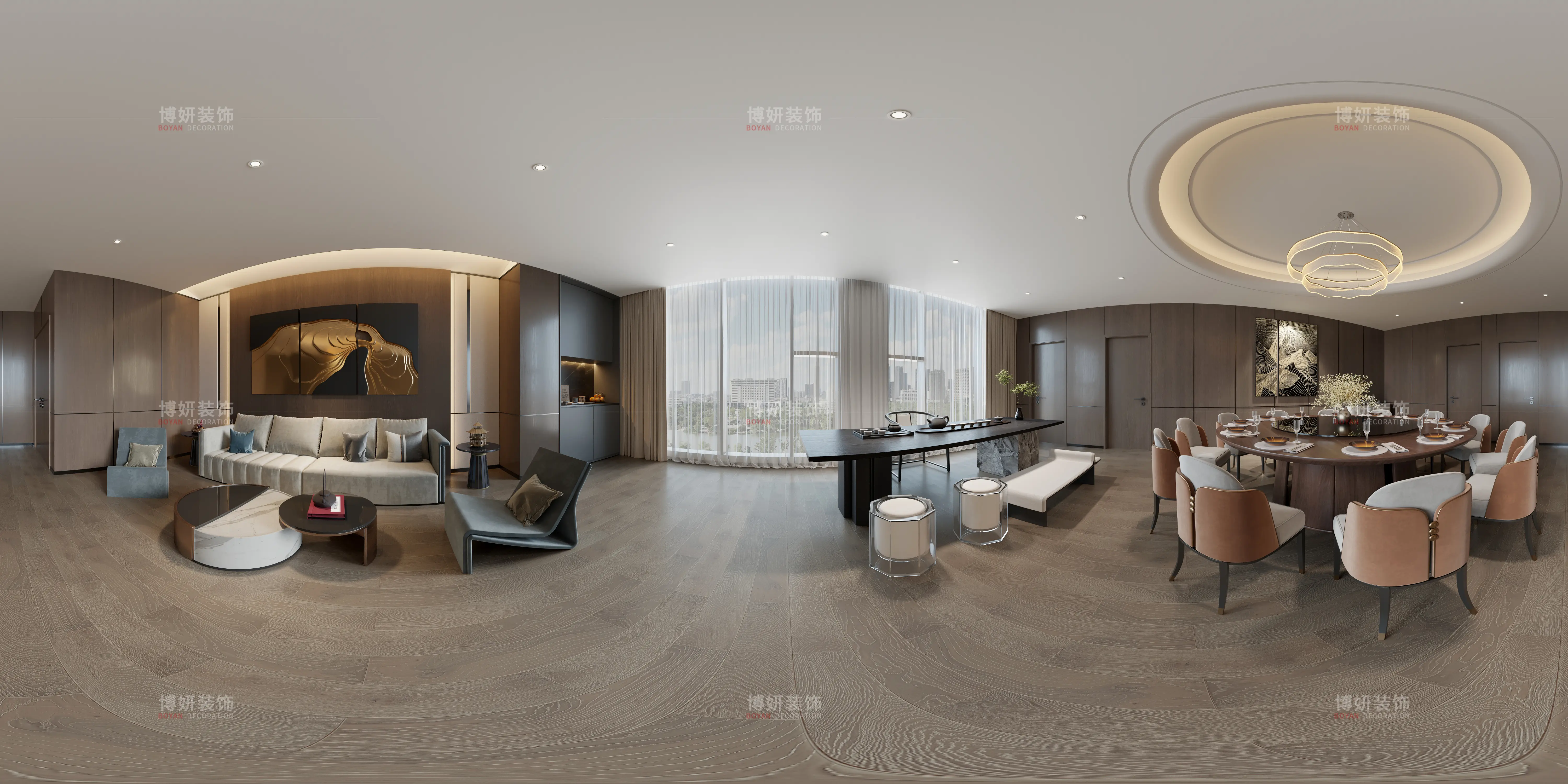 杭州公司接待厅设计