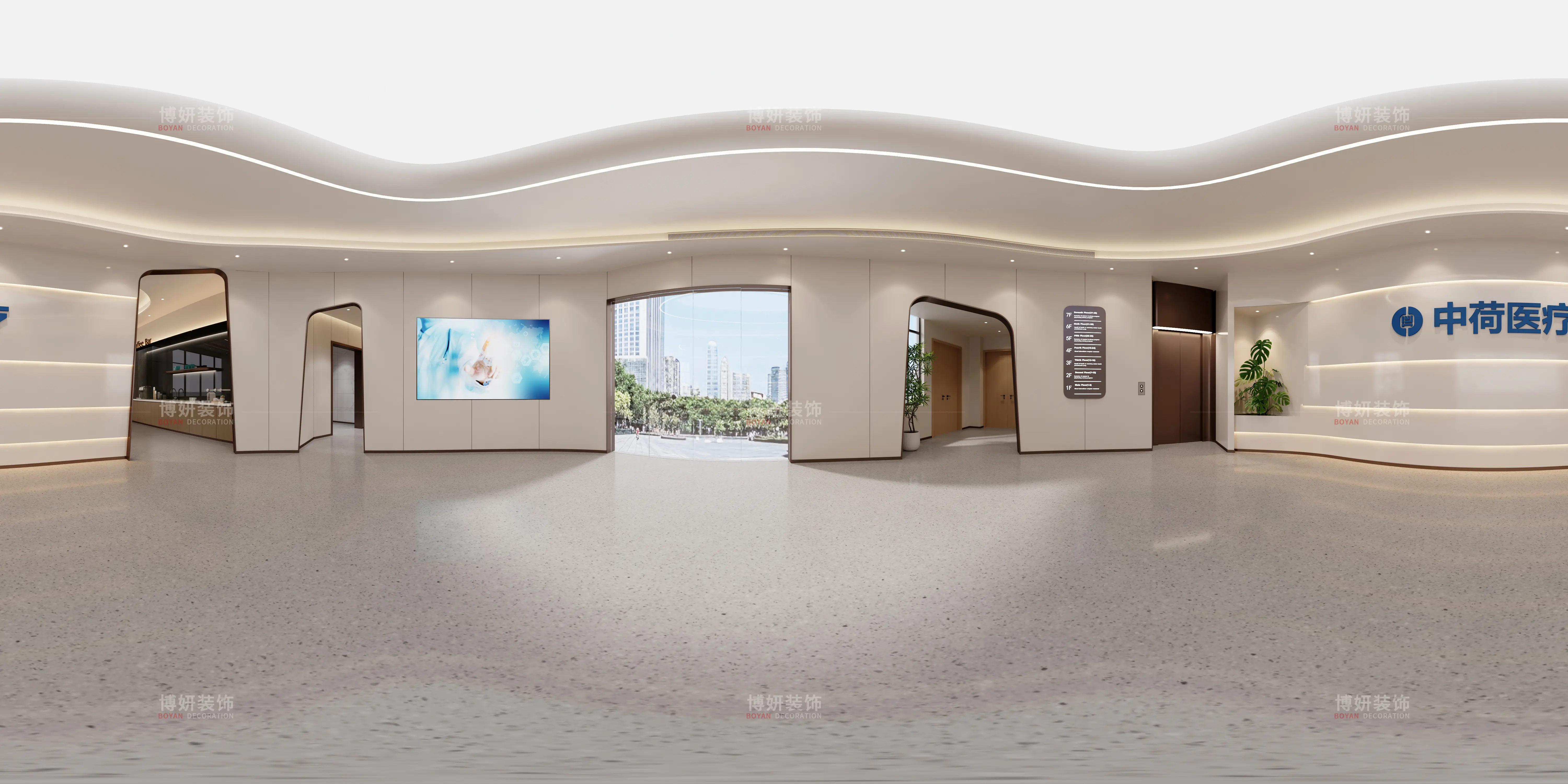 杭州科技公司形象墙设计